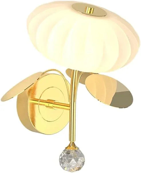 Audara-Bedroom Bedside Pumpkin Wall Lamp Simple Postmodern Decorative Wall Lights Living Room Study Metal Sconces Creative Stairway Aisle Balcony Mounted Lighting Fixture