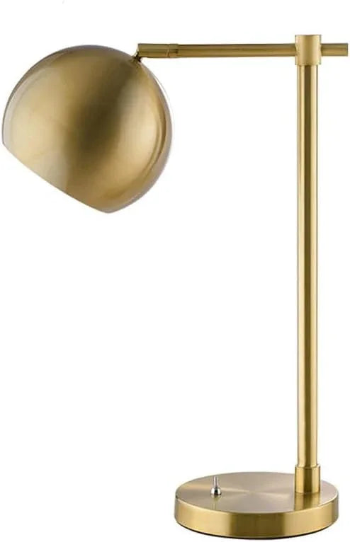 Audara-Creative Light Luxury Living Room Bedroom Bedside Reading Desk Light Scandinavian Simple Gold Metal Desk Lamp Study Office Restaurant Decoration Table Lamp Hotel B&B Country Lighting Fixture