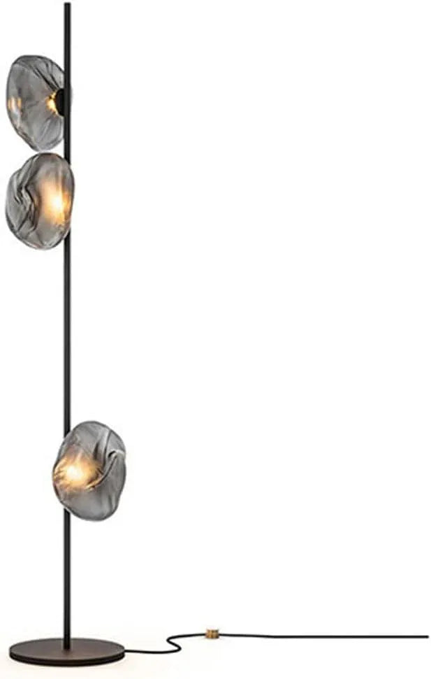 Audara-Italian Light Luxury Corridor Living Room Floor Lamp 3/6 Light Source Simple Bedroom Bedside Standing Lamp Office Backdrop Torchiere Showroom Villa Decoration Lighting Fixture