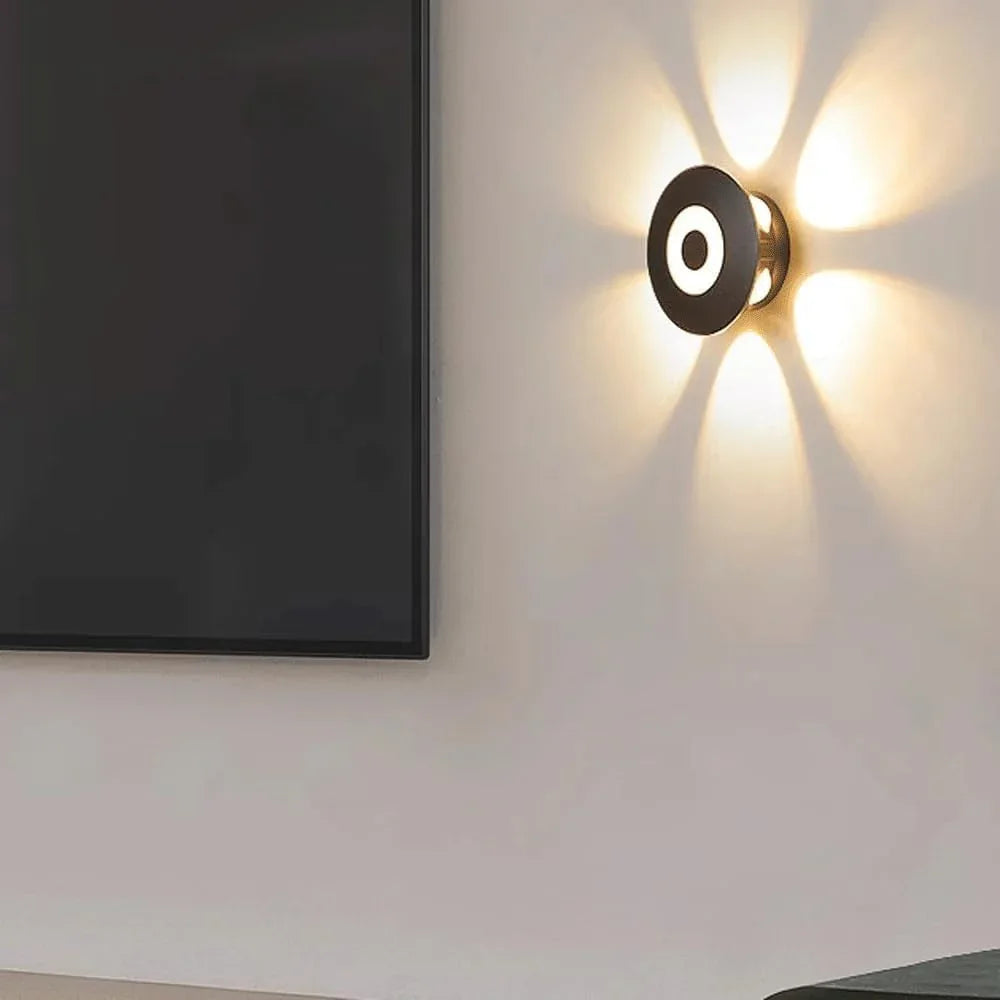 Audara-Simple Modern Creative Wall Lamp Bedroom Bedside LED Wall Lights Living Room Backdrop Decoration Sconces New Aisle Corridor Art Mounted Lighting Fixture