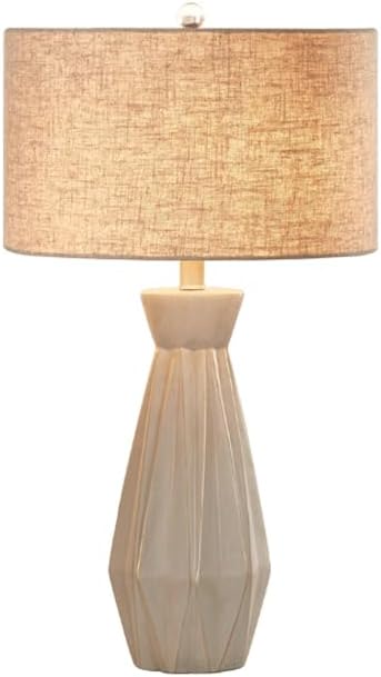 Audara-Scandinavian Luxury Fabric Cement Desk Light American Creative Sample Room Living Room Desk Lamp Apartment Hotel Room Office Table Lamp Bedroom Bedside Read Lighting Fixture