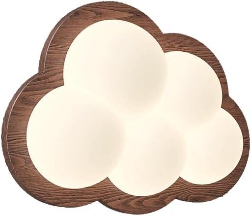 Audara-Modern Creative Solid Wood Wall Lamp Nordic Simple Children's Bedroom Bedside Wall Lights LED Tricolor Full Spectrum Eye Protection Wall Sconces Suitable for Study Hallway Lighting Fixture