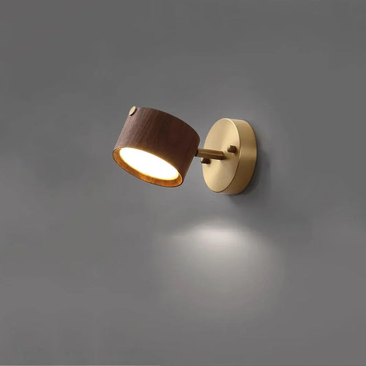 Audara-Scandinavian Fashion Wall Lamp Simple Bedroom Living Room Wall Lights Light Luxury Corridor Aisle Sconces New Chinese Solid Wood Bedside Mounted Lighting Fixture