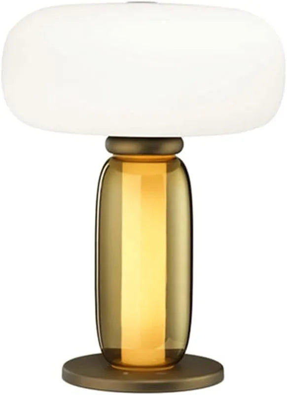 Audara-Modern Simple Bedroom Bedside Desk Light Luxury Living Room Office Study Room Desk Lamp Scandinavian Glass Table Lamp Cafe Hotel B&B Club Mall Farmhouse Restaurant Lighting Fixture