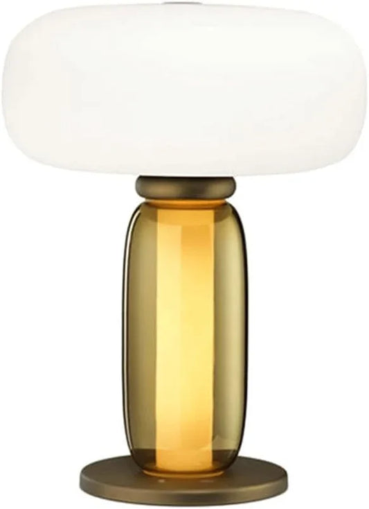 Audara-Modern Simple Bedroom Bedside Desk Light Luxury Living Room Office Study Room Desk Lamp Scandinavian Glass Table Lamp Cafe Hotel B&B Club Mall Farmhouse Restaurant Lighting Fixture