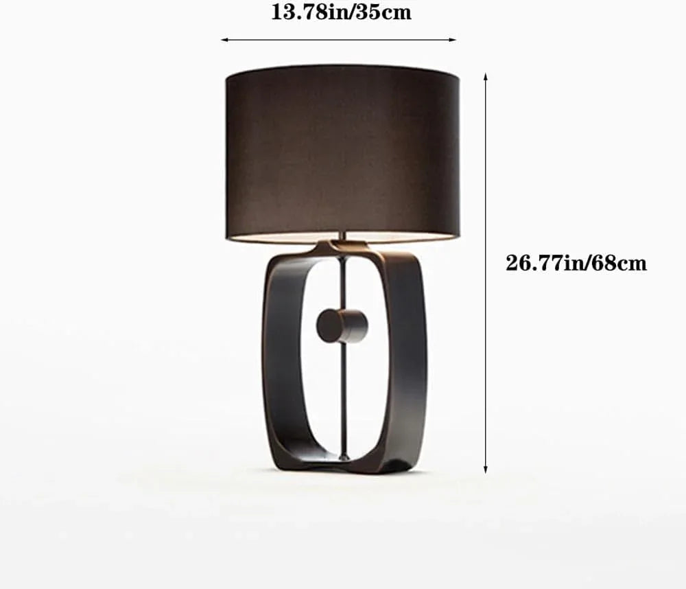 Audara-Scandinavian Simple Living Room Bedroom Desk Light Fashion Luxury Black Metal Desk Lamp Sample Room Showroom Kitchen Table Lamp Villa Mall Hotel Front Desk Coffee Shop Lighting Fixture