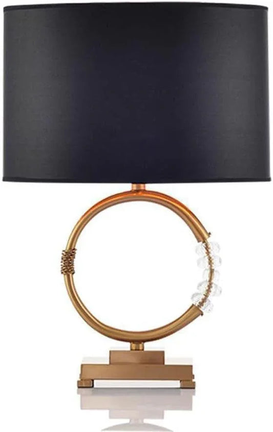 Audara-New Chinese Simple Study Office Desk Light High-end Light Luxury Fabric Crystal Desk Lamp Restaurant Hotel Coffee Shop Lighting Fixture Club Living Room Bedroom Tea House Table Lamp