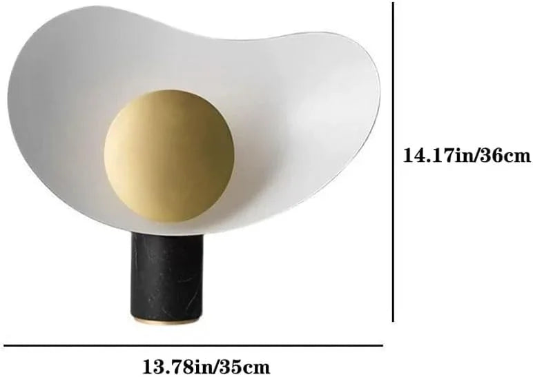 Audara-Postmodern Simple Bedroom Bedside Desk Light Scandinavian Creative Marble Desk Lamp Villa Showroom Showcase Mall Front Desk Lighting Fixture Cafe Restaurant Living Room Table Lamp
