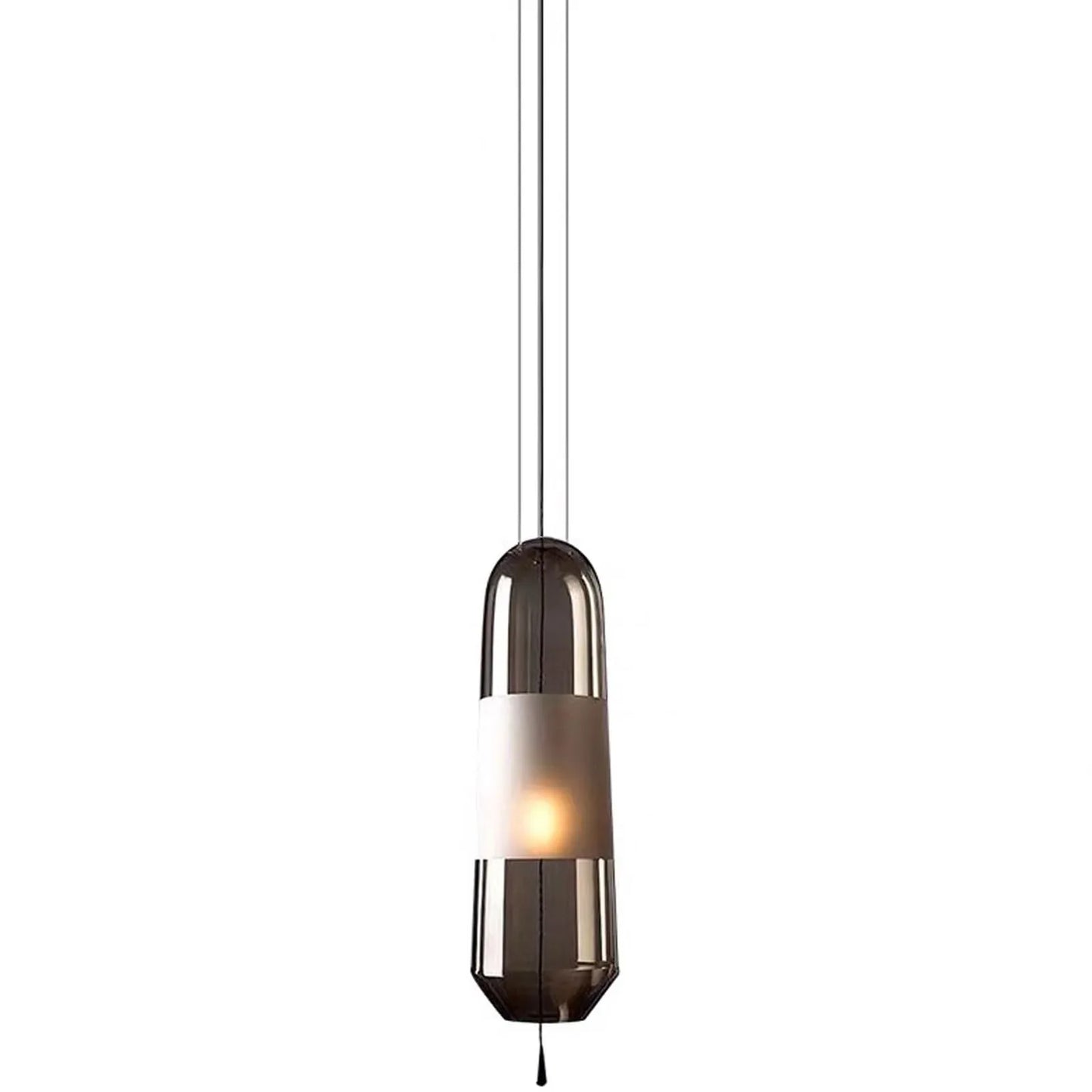 Audara-5-inch Minimalist French-Style Crystal Pendant Light, Suitable for Multiple Scenarios Including Bedroom, Bedside, Hotel, Entryway, and Kitchen Island. Modern Bohemian Style. CA