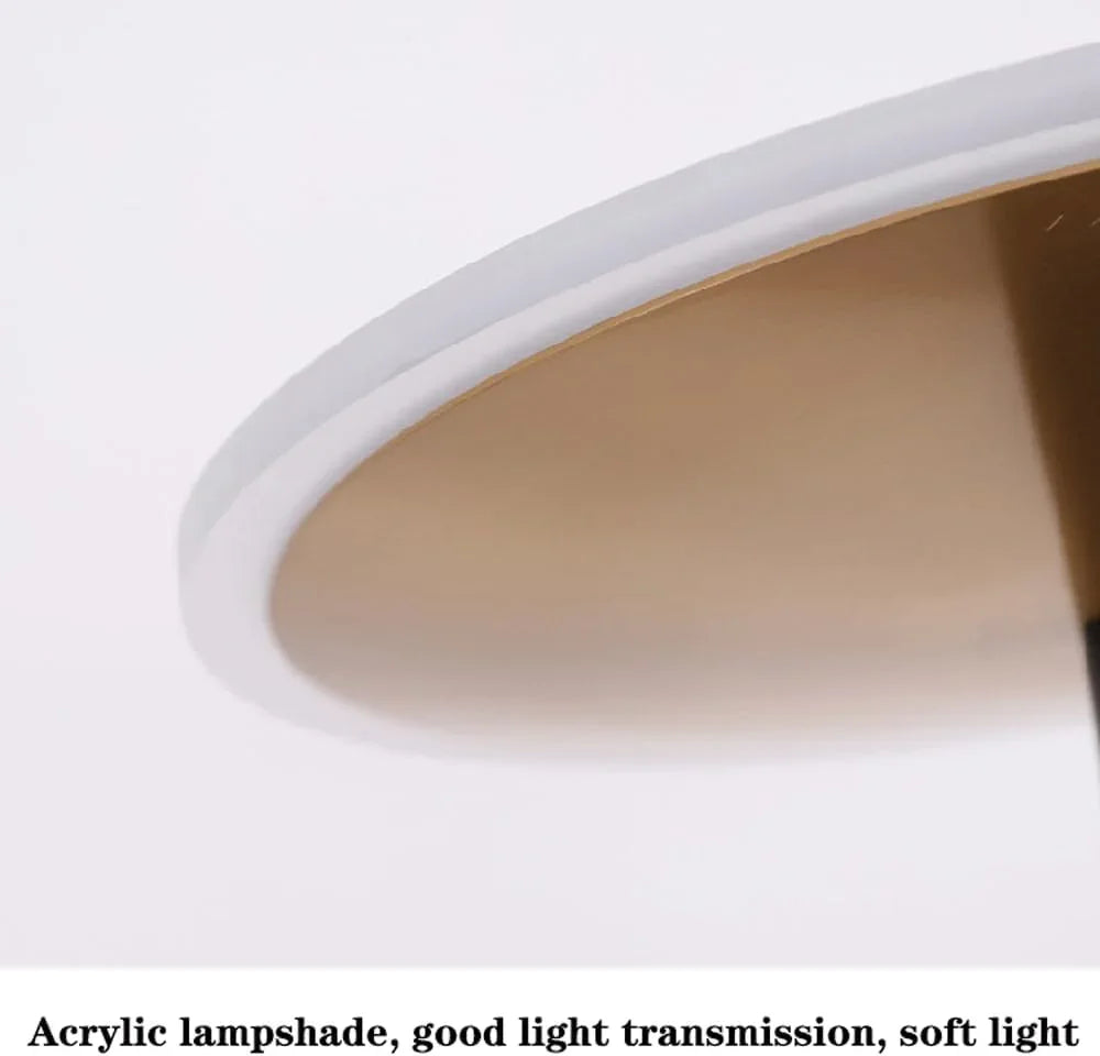 Audara-Modern Creative Metal Acrylic Desk Light Fashion Luxury LED Study Office Desk Lamp Living Room Bedroom Table Lamp Restaurant B&B Coffee Shop Hotel Front Desk Lighting Fixture