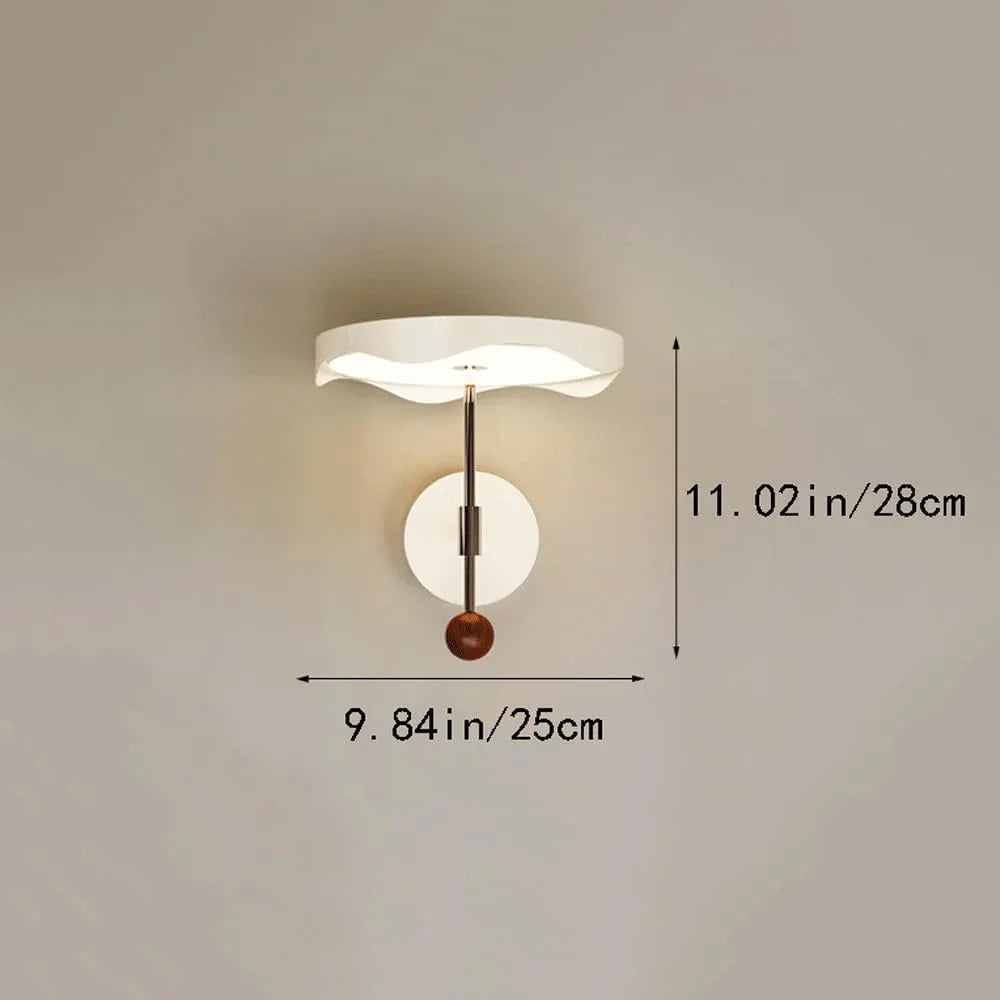 Audara-Antique Flying Saucer Eye Protection Wall Lamp French Cream Style Art Wall Lights Living Room Hallway Entryway Sconces Bedroom Bedside Ambiance Mounted Lighting Fixture