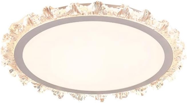 Audara-French Creative Flowers Ceiling Fixtures Cream Style Simple Living Room Bedroom Ceiling Light LED Highly Visible Eye Protection Ceiling Fixtures Light Luxury Variable Light Recessed Lighting Fixture