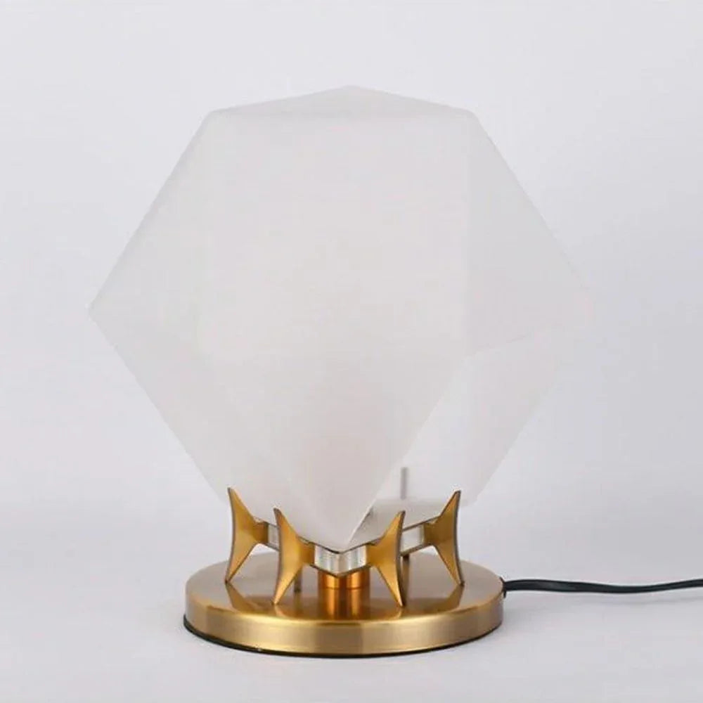 Audara-Scandinavian Simple Bedroom Study Desk Light Creative Geometric Metal Desk Lamp Living Room Sofa Beside Bed Table Lamp Farmhouse Club Coffee Shop Dining Room Lighting Fixture