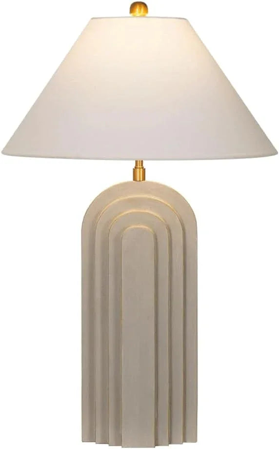 Audara-Industrial Style Living Room Bedroom Bedside Desk Light Simple Study Coffee Shop Office Desk Lamp Creative Imitation Cement Resin Table Lamp Coffee Shop Restaurant Club House Lighting Fixture