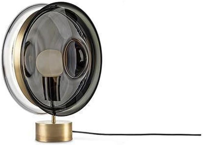 Audara-Postmodern Clerical Model Office Showroom Desk Light Coffee Shop Hotel Study Room Bedroom Desk Lamp Club Showroom Showroom Table Lamp Creative Luxury Light Glass Stainless Steel Lighting Fixture