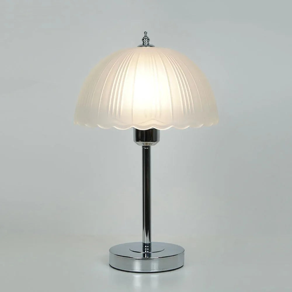 Audara-Luxury Superior Sense Bedroom Bedside Dormitory Desk Light Cozy Romantic Metal Glass Desk Lamp Restaurant Coffee Shop Hotel Front Desk Table Lamp Sample Room Backdrop Lighting Fixture