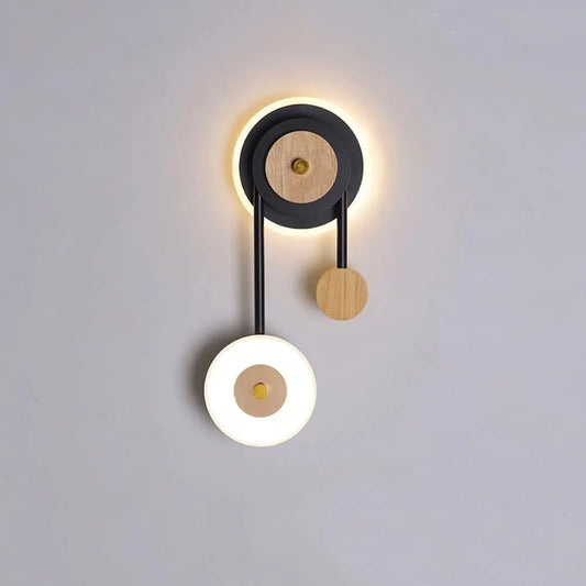 Audara-Postmodern Creative Background Wall Wall Lamp Simple Living Room LED Wall Lights Bedroom Bedside Ambience Sconces Aisle Corridor Entrance Mounted Lighting Fixture