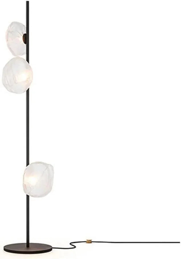 Audara-Italian Light Luxury Corridor Living Room Floor Lamp 3/6 Light Source Simple Bedroom Bedside Standing Lamp Office Backdrop Torchiere Showroom Villa Decoration Lighting Fixture