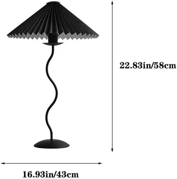 Audara-Simple Designer Study Office Desk Light Warm Hardware Pleat Desk Lamp Hotel Reception Villa Florist Cafe Library Lighting Fixture Dormitory Apartment Bedroom Bedside Table Lamp