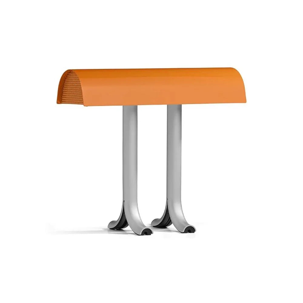Audara-Scandinavian Designer Model Study Office Desk Light Simple Art Toggle Switch Metal Desk Lamp Living Room Restaurant Workstation Table Lamp Hotel Front Desk Coffee Shop Decoration Lighting Fixture Orange