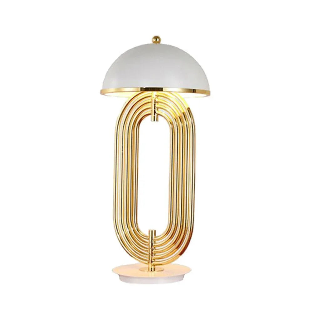 Audara-Scandinavian Postmodern Tea House Study Living Room Desk Light Art Designer Model Room Showroom Desk Lamp Bedroom Bedside Office Table Lamp Apartment Hotel Front Desk Lighting Fixture White