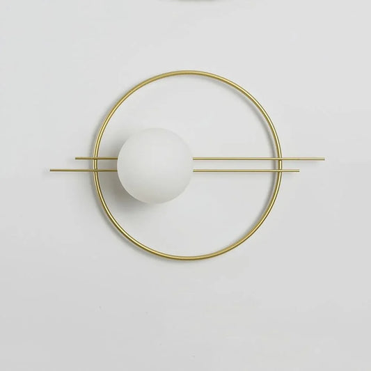 Audara-Scandinavian Background Wall Wall Lamp Creative Living Room Decorative Wall Lights Modern Simple Fashion Sconces Aisle Corridor Entrance Mounted Lighting Fixture