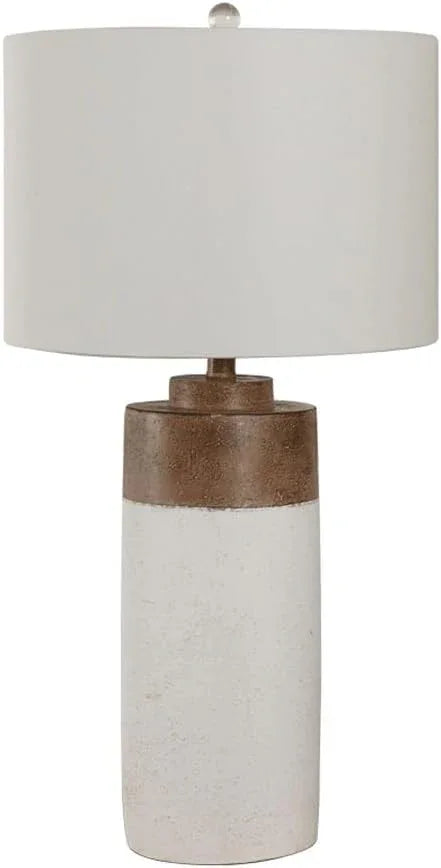 Audara-Minimalist Style Guest Room Study Desk Light Advanced Sense Cement Fabric Desk Lamp Bedroom Bedside Living Room Next To Sofa Lighting Fixture Farmhouse Hotel Front Desk Club Decoration Table Lamp