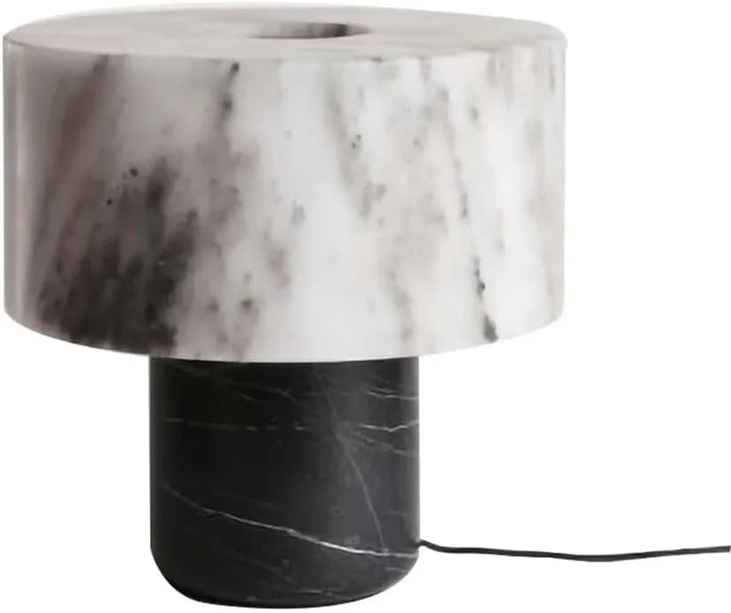 Audara-Postmodern Light Luxury Resin Marble Desk Light New Chinese Simple Living Room Study Counter Desk Lamp Bedroom Bedside Tea House Office Decoration Table Lamp Club Villa Dining Room Lighting Fixture
