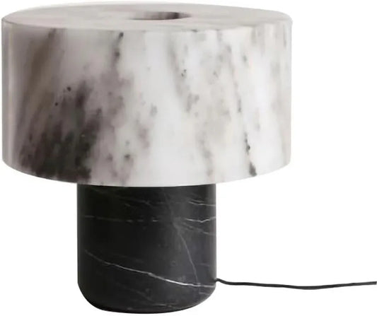 Audara-Postmodern Light Luxury Resin Marble Desk Light New Chinese Simple Living Room Study Counter Desk Lamp Bedroom Bedside Tea House Office Decoration Table Lamp Club Villa Dining Room Lighting Fixture