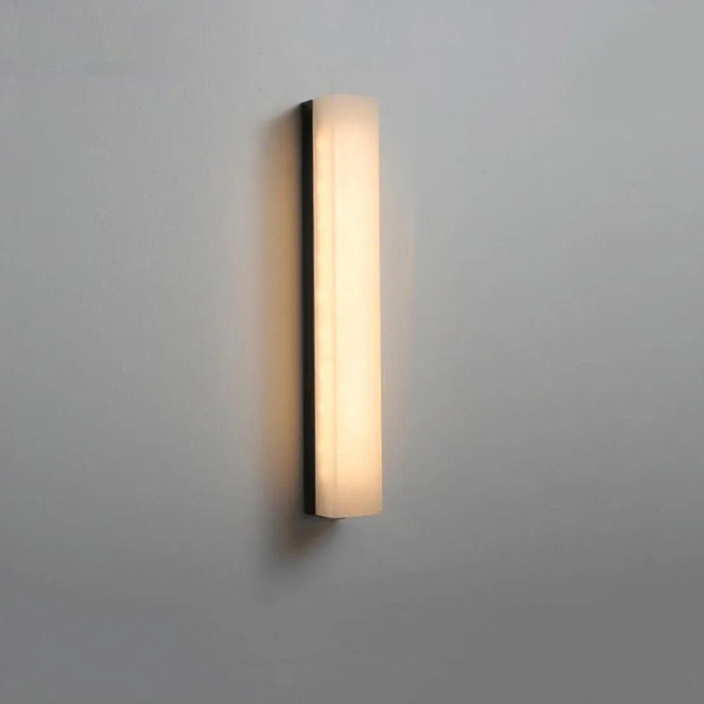 Audara-New Chinese Marble Wall Lamp Modern Light Luxury Bedside Wall Lights Living Room Background Wall Full Copper Sconces Aisle Corridor Entrance Mounted Lighting Fixture