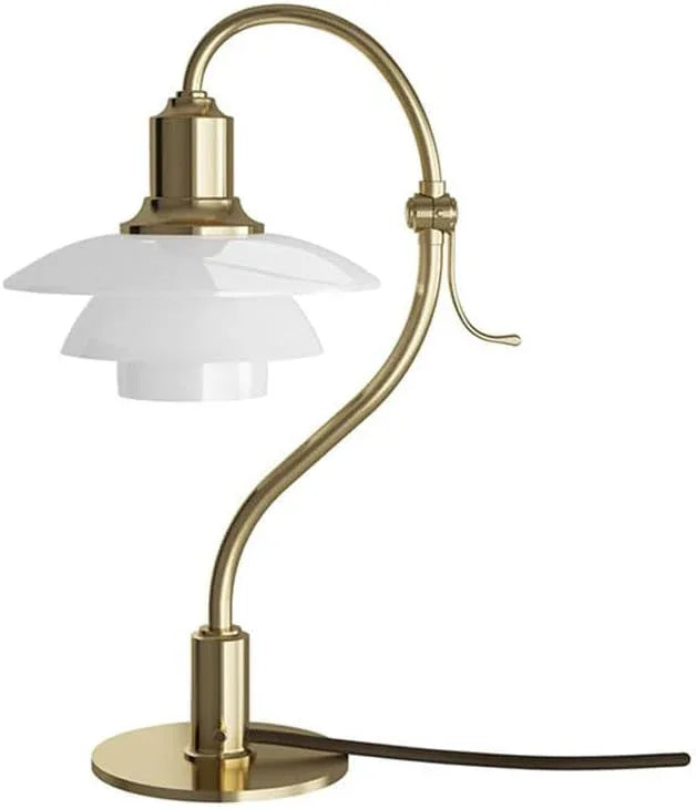 Audara-Classic Creative Bedroom Study Desk Light Luxury High-end Metal Desk Lamp Office Apartment Restaurant Table Lamp Farmhouse Villa Library Hotel Room Mall Front Desk Lighting Fixture