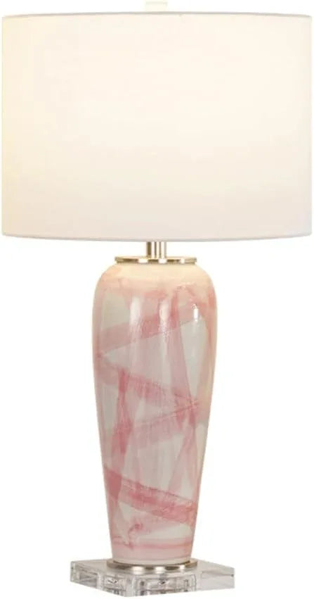 Audara-High-end Simple Hotel Front Desk Coffee Shop B&B Desk Light Fashion Bedroom Living Room Study Desk Lamp Modern Fabric Ceramic Table Lamp Restaurant Villa Club Lighting Fixture
