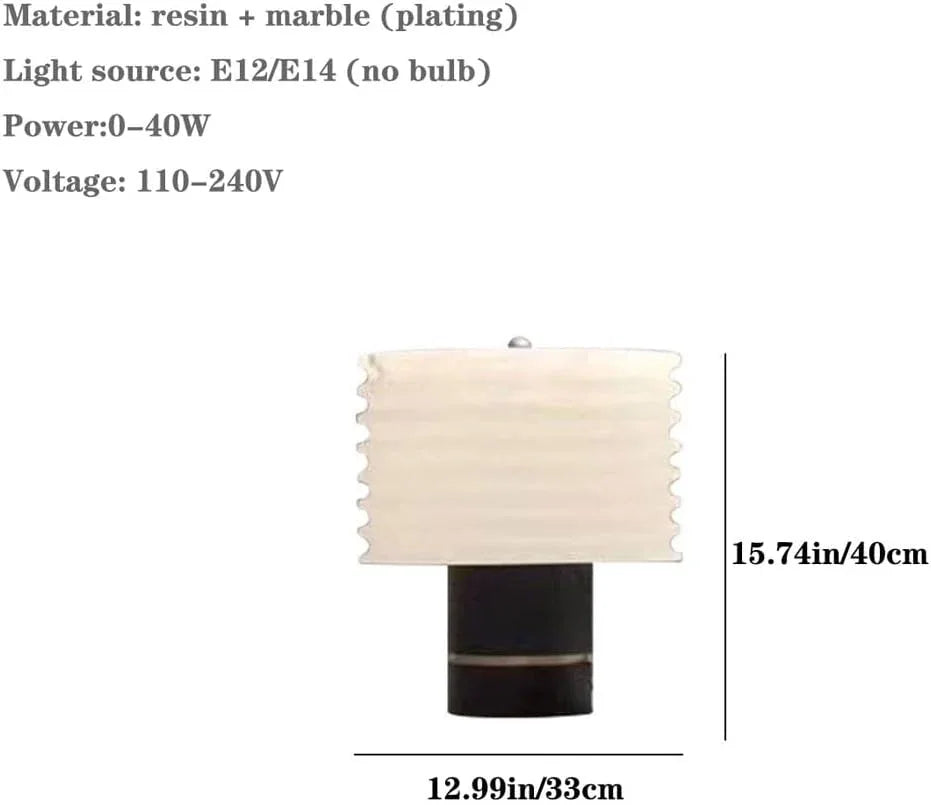 Audara-Creative Model House Study Room Desk Light Simple Designer Restaurant Coffee Shop Hotel Front Desk Lamp Luxury Marble Lighting Fixture Showroom B&B Living Room Bedroom Table Lamp