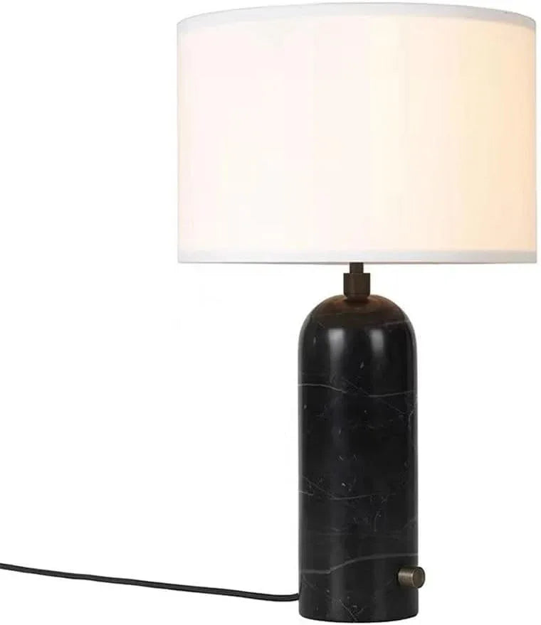 Audara-Simple Fashion Sample Room Showroom Desk Light High-end Handmade Fabric Marble Desk Lamp Coffee Shop Hotel Front Desk Restaurant Lighting Fixture Bedroom Study Room Living Room Table Lamp