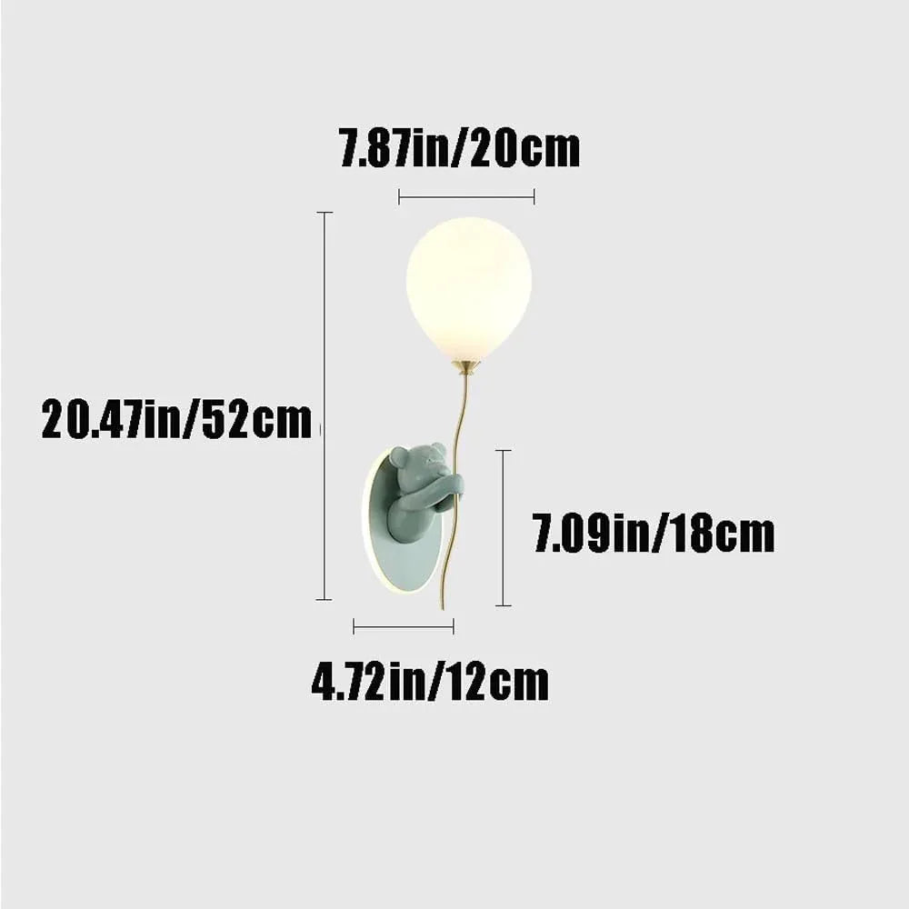 Audara-Children's Room Creative Art Wall Lamp Scandinavian Bedroom Bedside Ambiance Wall Lights French Romantic Warm Decoration Sconces Aisle Corridor Stairs Mounted Lighting Fixture