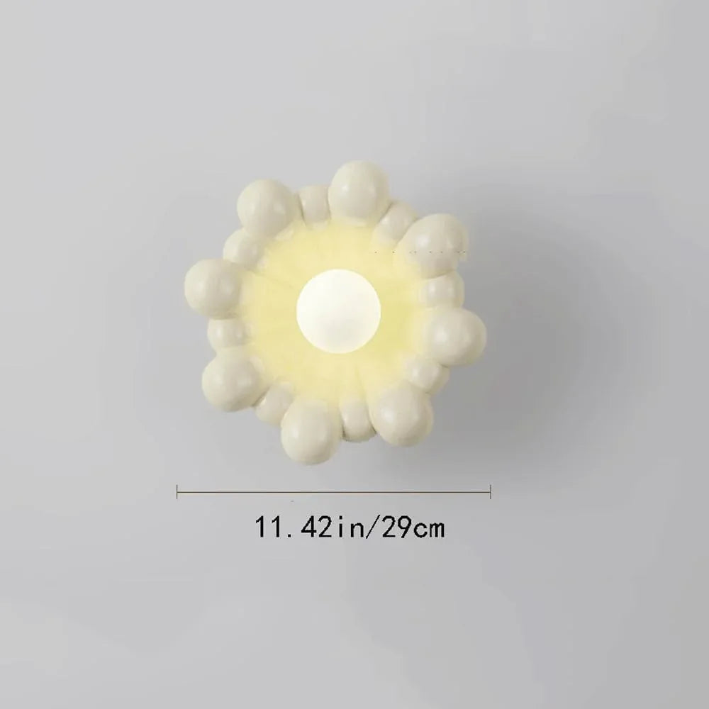 Audara-Scandinavian Cream Style Bedroom Wall Lamp Designer Creative Bed Head Wall Lights Living Room Backdrop Art Sconces Corridor Aisle Simple Decorative Mounted Lighting Fixture