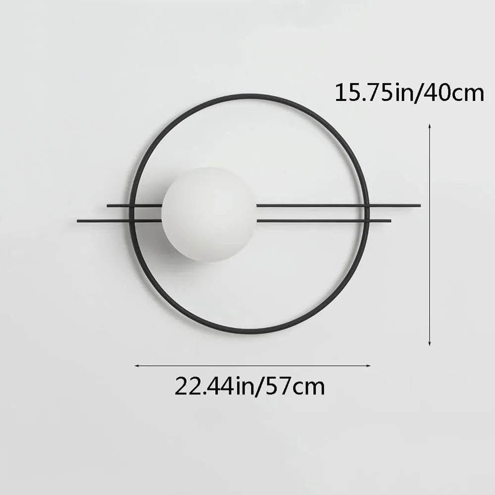 Audara-Scandinavian Background Wall Wall Lamp Creative Living Room Decorative Wall Lights Modern Simple Fashion Sconces Aisle Corridor Entrance Mounted Lighting Fixture
