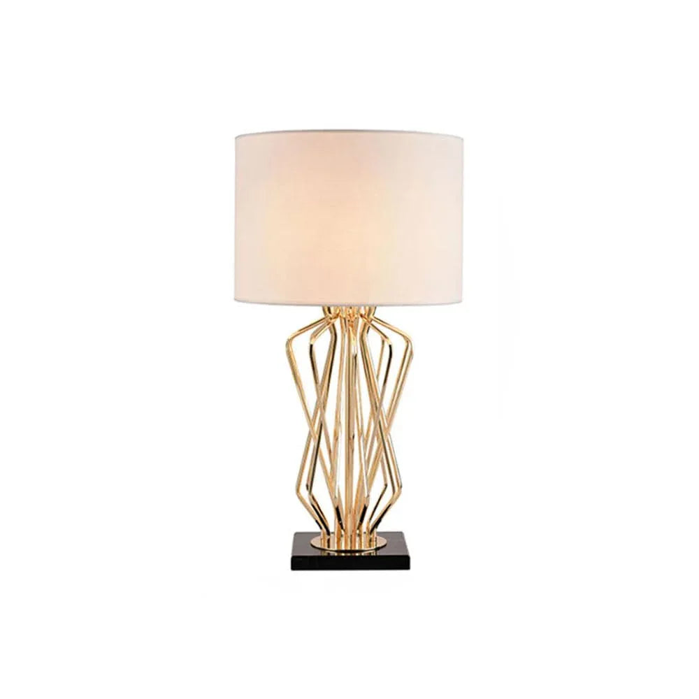 Audara-Scandinavian Creative Study Office Desk Light Light Luxury High-end High-end Marble Metal Desk Lamp Living Room Bedroom Dining Room Table Lamp Club Villa Farmhouse Rustic Lighting Fixture Beige