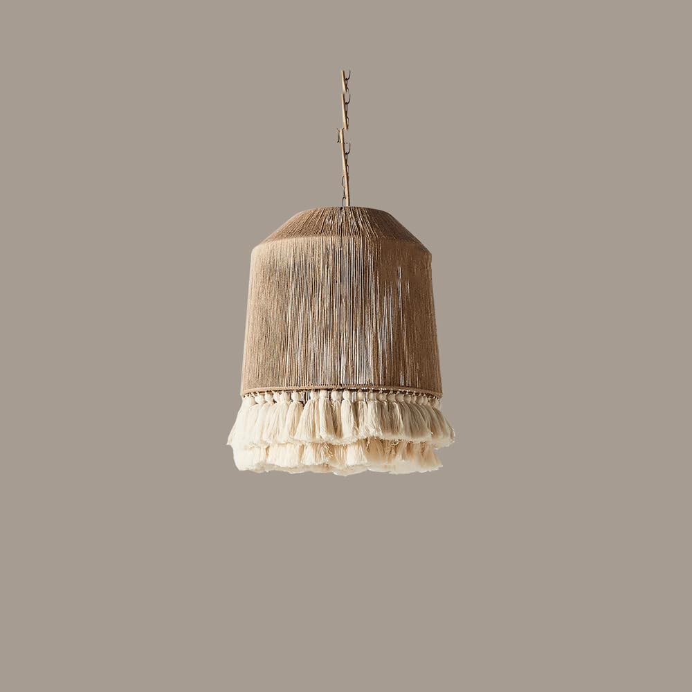 Audara-Romance Française de Style ScandinaveLustres/Nouvelle Suspension Chinoise/Luminaire Tressé Main/Chambre d'Hôtes CampagneMaison de ThéBalconCouloirStudioRestaurant de FondueLampe Suspendue