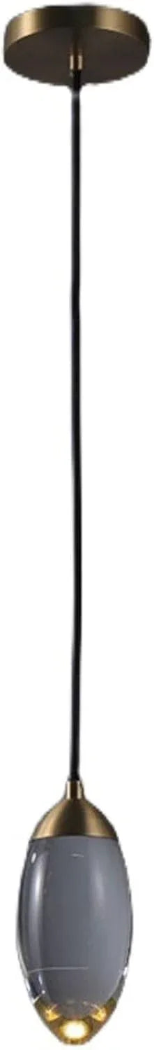Audara-Crystal Pendant Light, 3.5 Inches, Small Decorative Pendant Light, Modern And Light Luxury Style, Suitable For Lighting In Various Places Such As Bedrooms, Hotels, Restaurants, Kitchen Islands,