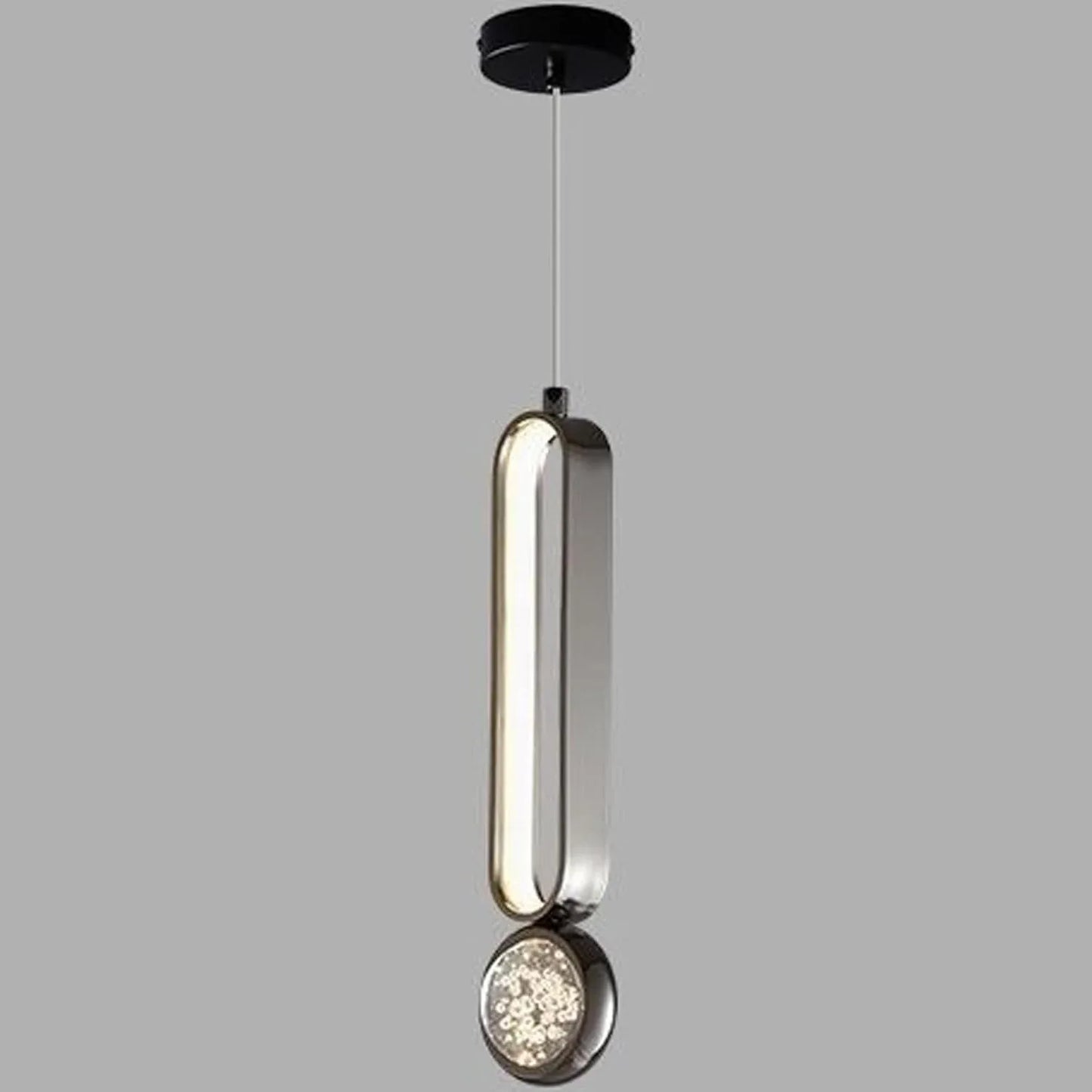 Audara-French-style Romantic Bubble Crystal Pendant Light, Minimalist Bedroom Bedside Decorative Lamp, A Clever Blend Of Bohemian And Other Styles, Suitable For Dining Room, Living Room, Entryway, Etc