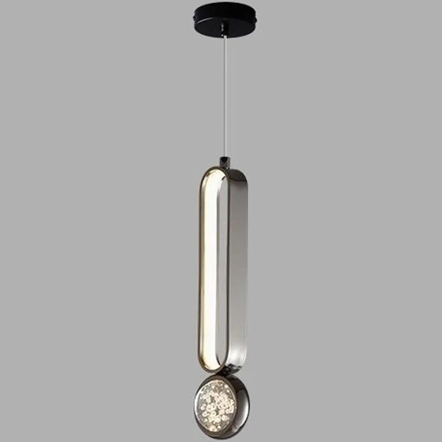 Audara-French-style Romantic Bubble Crystal Pendant Light, Minimalist Bedroom Bedside Decorative Lamp, A Clever Blend Of Bohemian And Other Styles, Suitable For Dining Room, Living Room, Entryway, Etc
