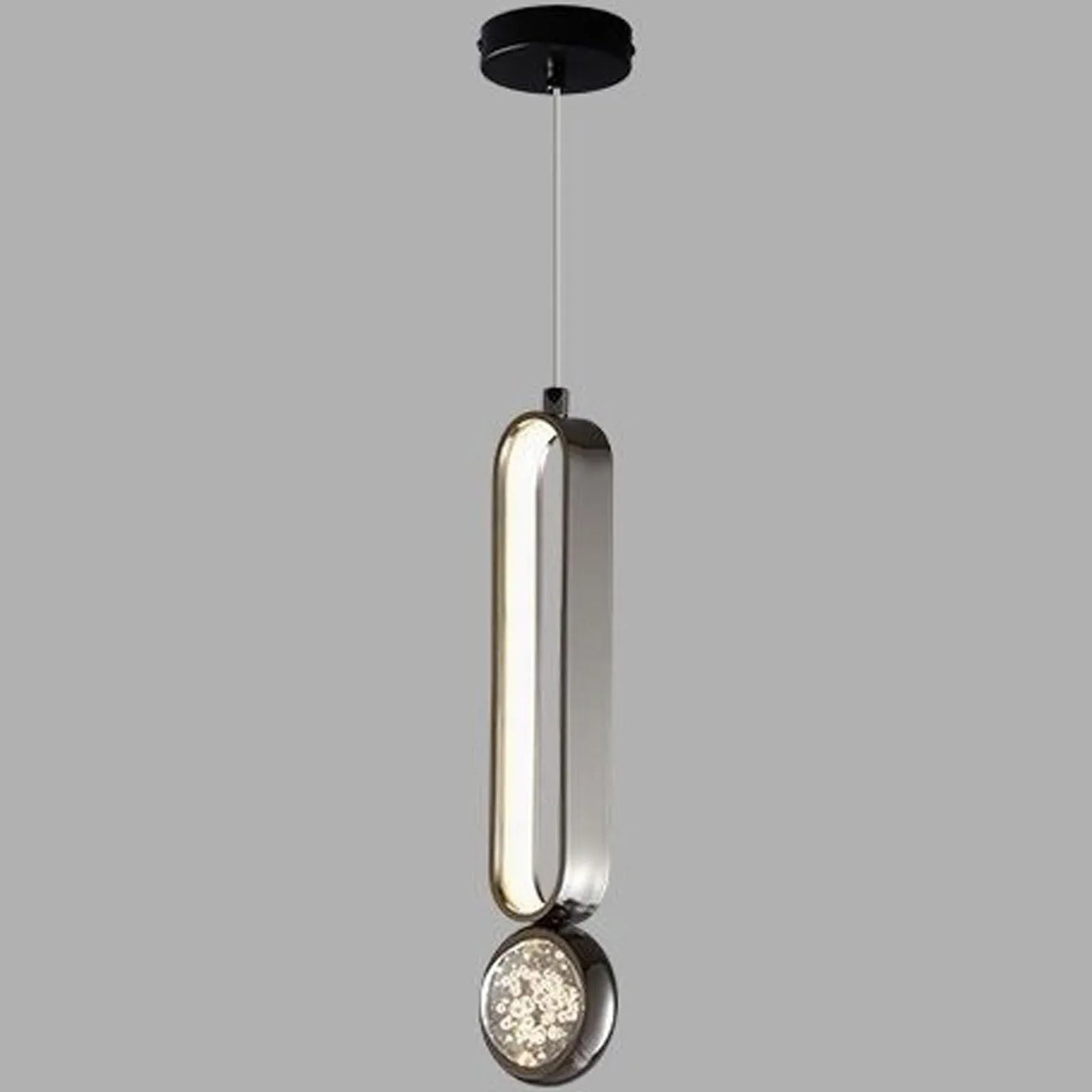Audara-French-style Romantic Bubble Crystal Pendant Light, Minimalist Bedroom Bedside Decorative Lamp, A Clever Blend Of Bohemian And Other Styles, Suitable For Dining Room, Living Room, Entryway, Etc A