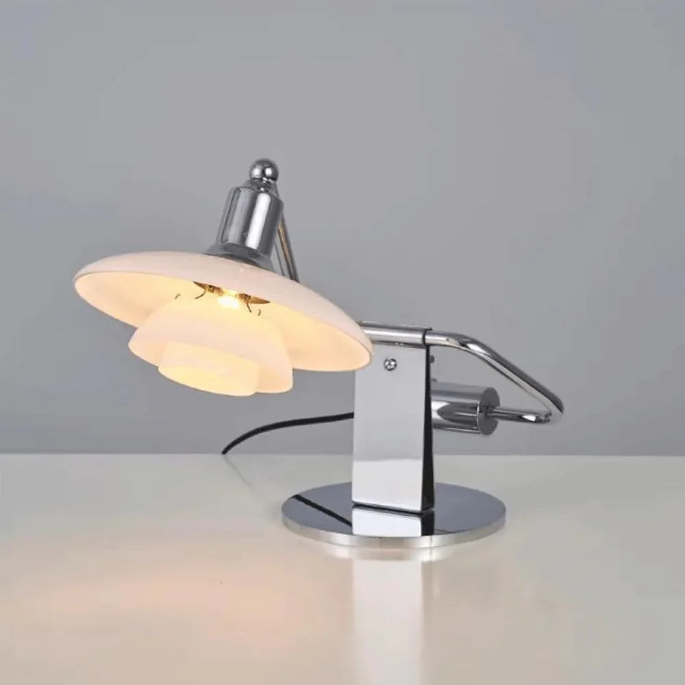 Audara-Denmark Classic Study Piano Desk Light for Office Work Study Desk Lamp Minimalist Fashion Metal Glass Table Lamp Bedroom Bedside Adjustable Villa Farmhouse Lighting Fixture