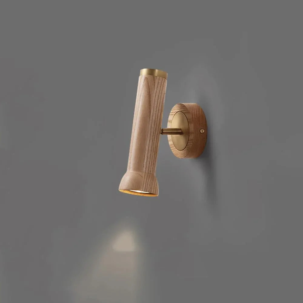 Audara-Bedroom Bedside Wall Lamp Modern Simple Wall Lights Living Room Aisle Black Walnut Sconces Light Luxury Decorative Chinese Mounted Lighting Fixture