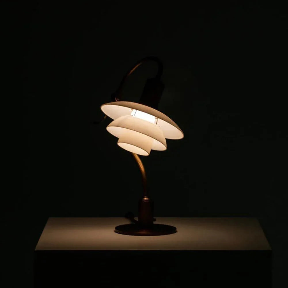 Audara-Classic Creative Bedroom Study Desk Light Luxury High-end Metal Desk Lamp Office Apartment Restaurant Table Lamp Farmhouse Villa Library Hotel Room Mall Front Desk Lighting Fixture