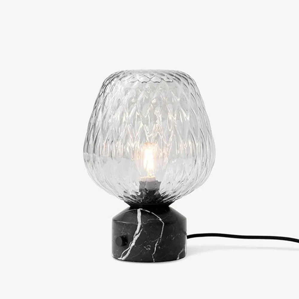 Audara-Scandinavian Designer Model Showroom Villa Cafe Desk Light Luxury High-end Glass Marble Desk Lamp Hotel Front Desk B&B Farmhouse Rustic Table Lamp Club Living Room Bedroom Lighting Fixture