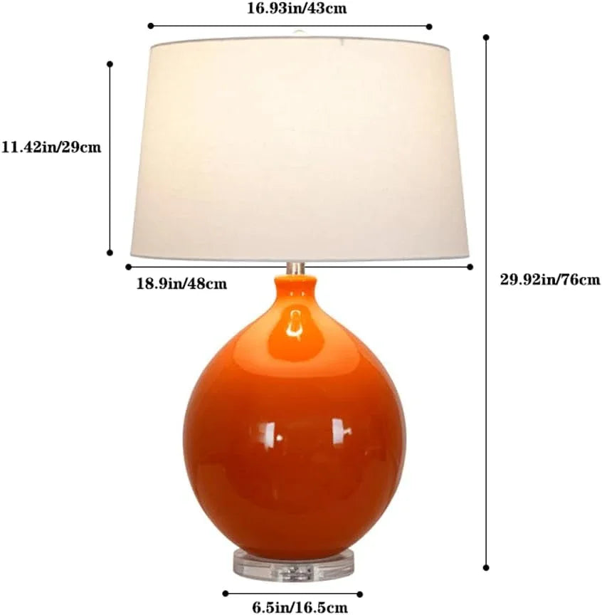 Audara-Minimalist Bedroom Bedside Desk Light High-end Hotel Room Model Room Showcase Desk Lamp Elegant Fabric Ceramic Table Lamp Restaurant Farmhouse Villa Club Lighting Fixture