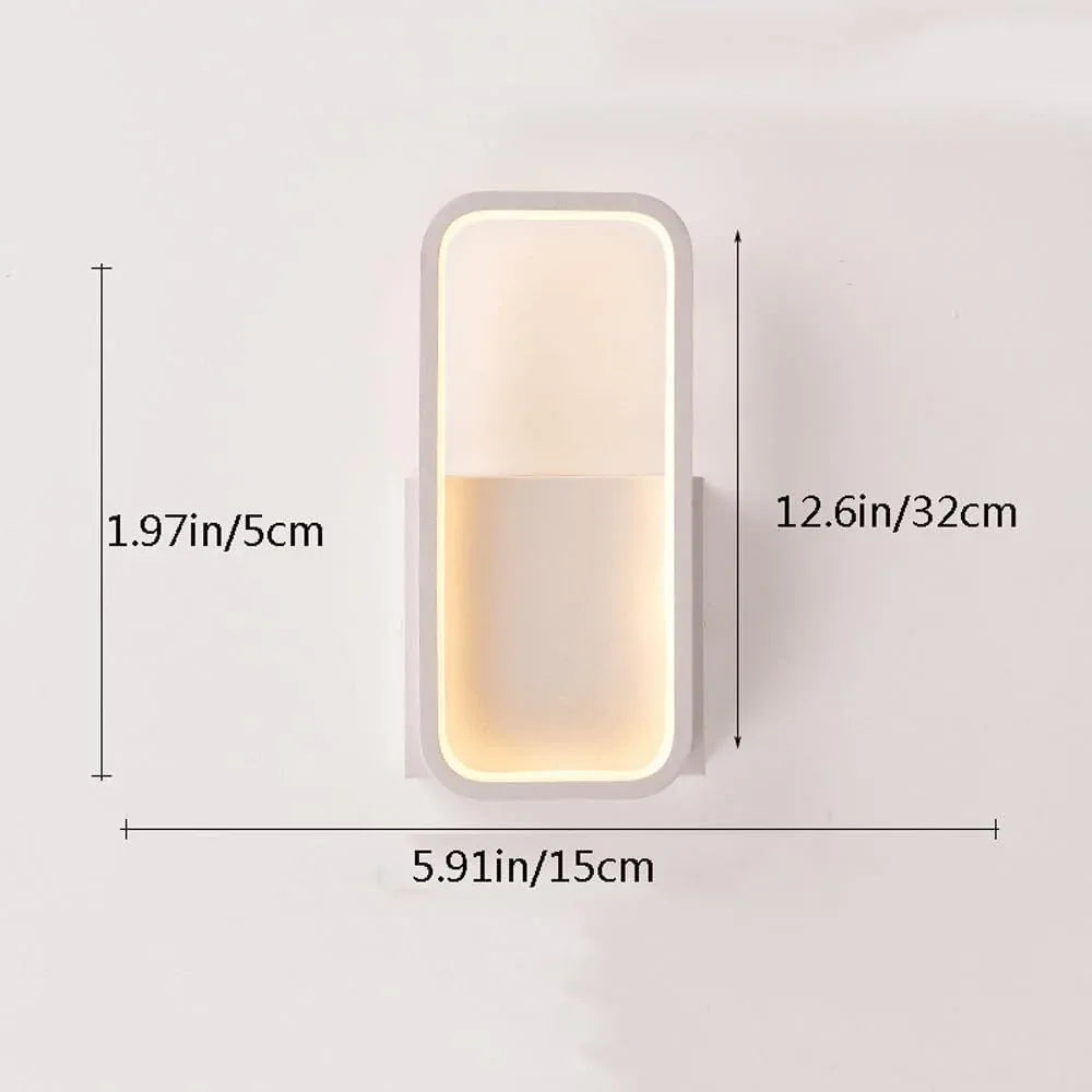 Audara-Modern Simple Living Room Wall Lamp Personalized Bedroom Bedside LED Wall Lights Staircase Aisle Entryway Sconces French Romantic Designer Metal Mounted Lighting Fixture