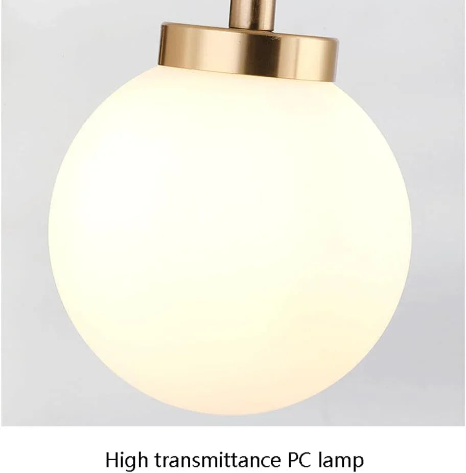 Audara-Scandinavian Simple Wall Lamp Living Room Study Bedroom Wall Lights Rotating Cafe Glass Sconces Aisle Corridor Ambience Mounted Lighting Fixture